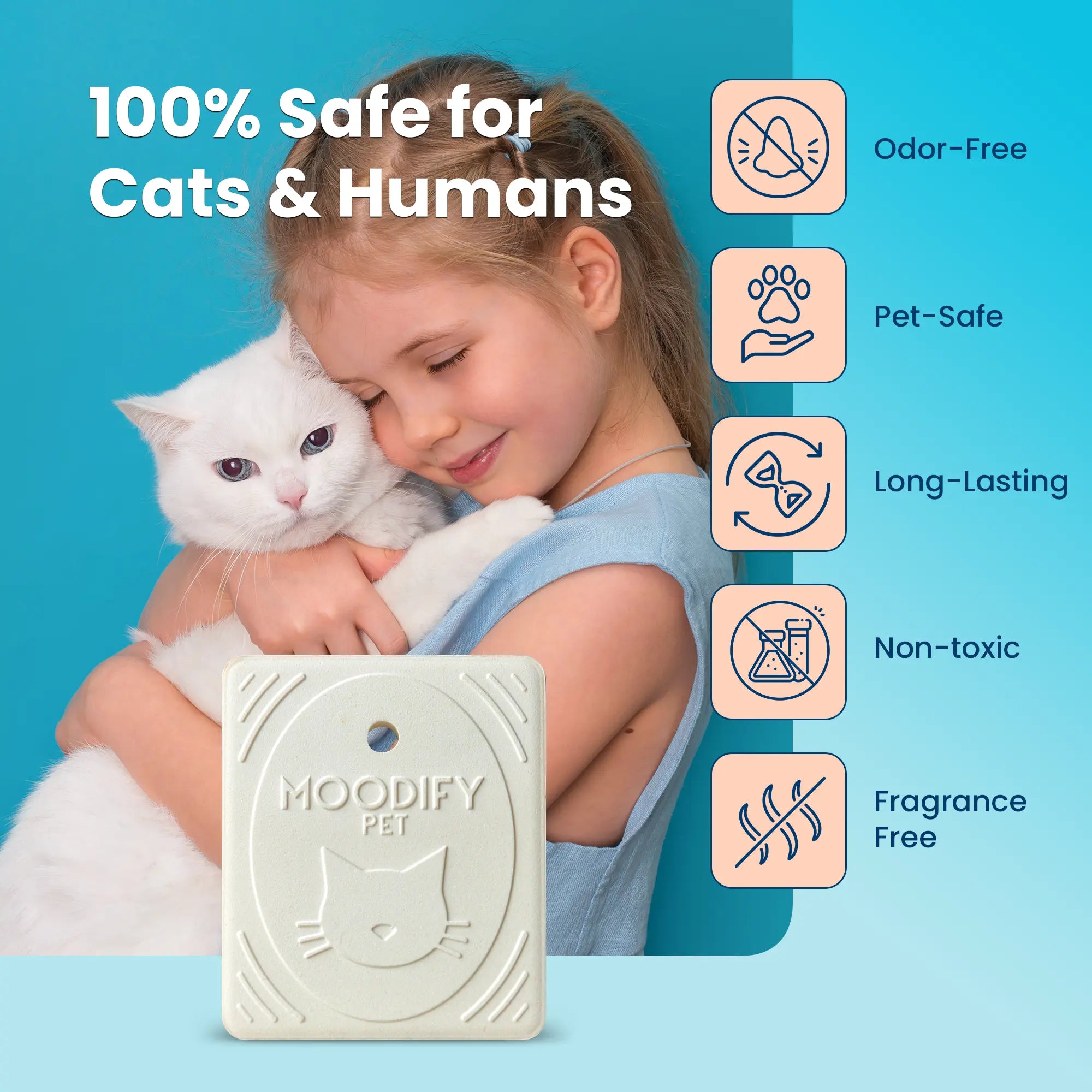 MoodifyPet Multi Cat Annual Kit – 12 Months Litter Box Odor Elimination MoodifyPet